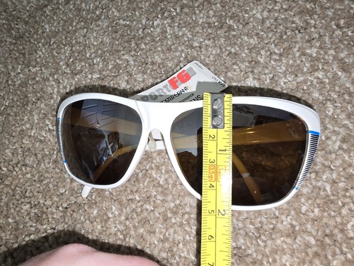 Vintage Foster Grant Rare White Nylon Frame Sunglasses Frames NWT - Picture 14 of 14