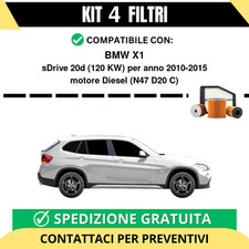 Kit 4 Filtri Tagliando per BMW