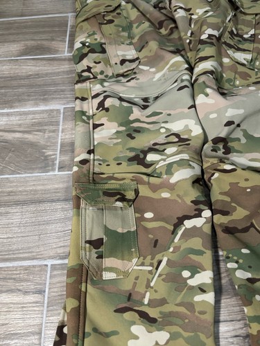 NWT Wild Things Tactical Multicam Hybrid Shell Pants Medium Fleece Lined 50032 - Picture 2 of 9