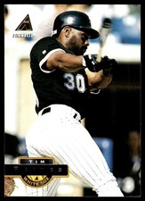 Tim Raines 1994 Pinnacle #462 White Sox MLB READ FREE SHIPPING AutographDen