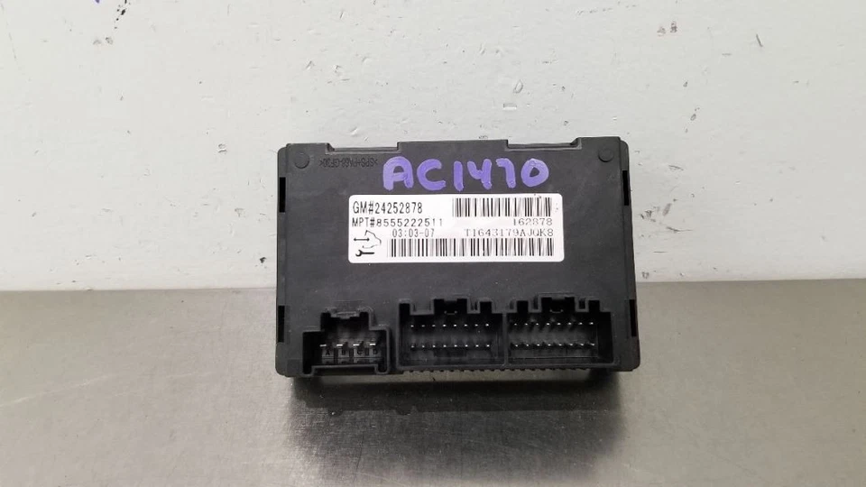 10 MÓDULO CONTROL CAJA TRANSFERENCIA CHEVY SILVERADO 1500 24252878 Foto 2 de 4