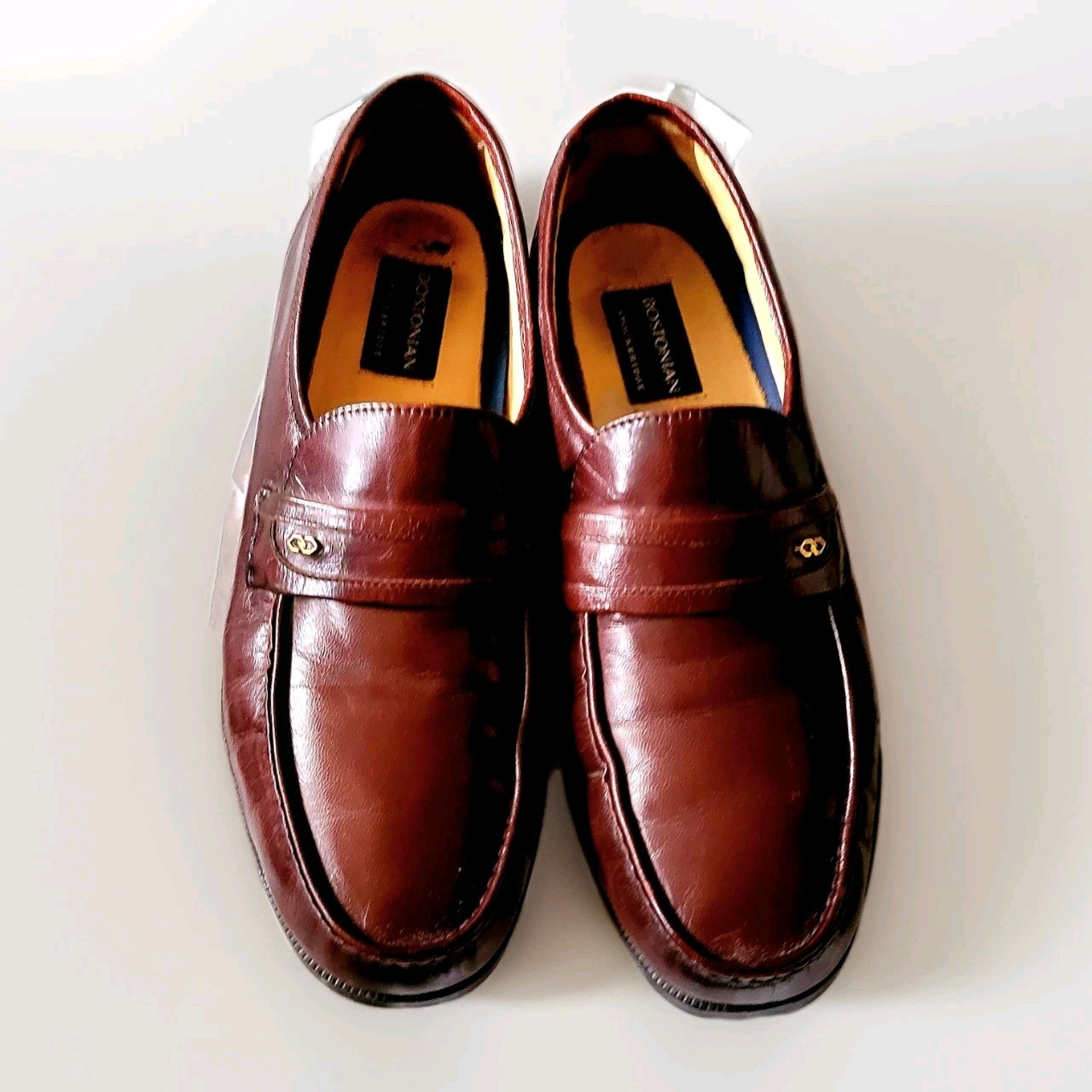 Bostonian Leather Loafers Size 10 M Excellent Condition
