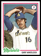 Gary Wheelock 1978 Topps #596 Mariners MLB READ FREE SHIPPING AutographDen