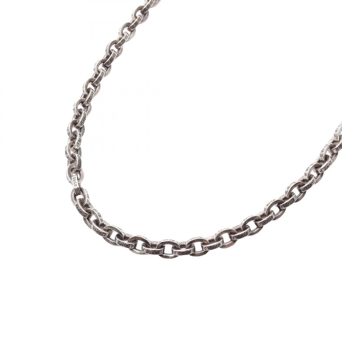 CHROME HEARTS PAPER CHAIN 20 inch Necklace Silver925 Used mens | eBay