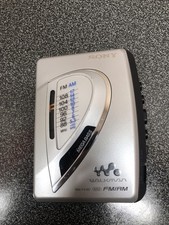 Sony Walkman WM-FX197 Portable AM FM Radio  Cassette Player Tape Works 