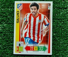 PANINI CARD ADRENALYN XL 2012/13 ATLETICO MADRID 21 SILVIO CARD LEAGUE 2013 ⚽️