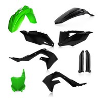 Acerbis Plastikkit FüR Kawasaki Plastiksatz KX 250 Schwarz GrüN