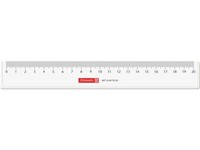 Lineal 20 Cm Kunststoff Glasklar Messwerkzeug