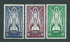 Ireland - Mail 1937 Yvert 68/70 * MH