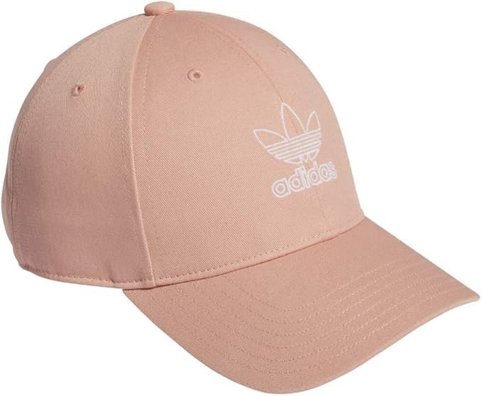 Adidas Women's RELAXED OUTLINE DUST PINK & WHITE STRAP-BACK 