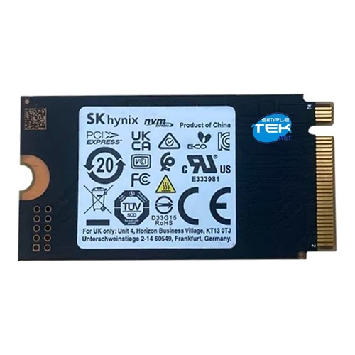 SK Hynix BC711 SSD M.2 2242 128GB PCIe NVMe Refurbished - Picture 4 of 6