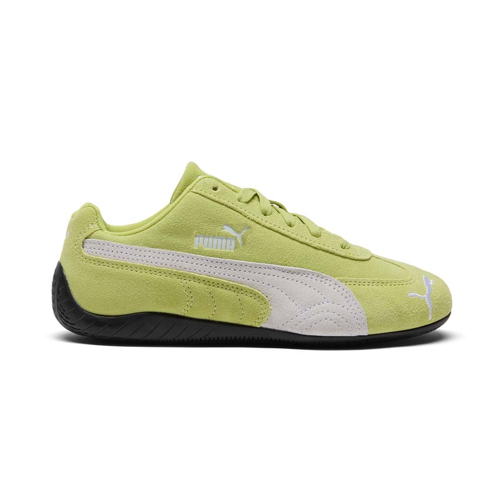 PUMA Speedcat Og Lace Up Womens Yellow Sneakers Casual Shoes