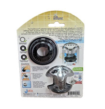 TubShroom 1.25" - 2" Bathtub Drain Protector Hair Catcher Stainless Steel Finish