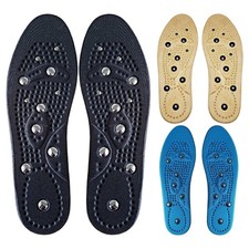 1Pair Magnetic Shoe Insoles Foot Massage Health Medical Therapy Shoe Pads Unisex
