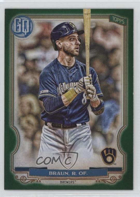 2020 Topps Gypsy Queen Green Ryan Braun #241 1h31