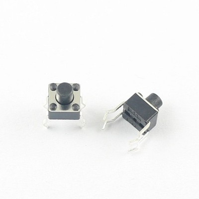 10Pcs   Tactile Tact Push Button Switch 4 Pin DIP 4.5x4.5x5mm #yi
