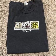 Vintage 1996 Pearl Jam No Code Tour Graphic Tee Shirt M/L  flawed 