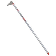 A-handle stainless steel weed trimmer, half-moon shape, 1050mm, SENKICHI