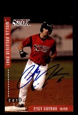 Signed Baseball Card Auto Cody Decker 2010 Grandstand Lake Elsinore Storm