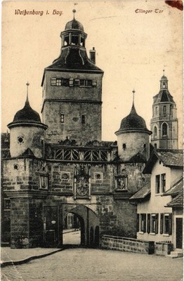 CPA AK Weissenburg Ellinger Tor GERMANY (1477749)