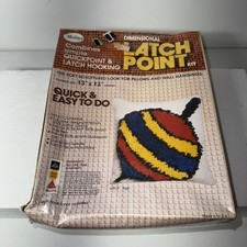NOS Sealed Malina Dimensional Latch Point Hook Craft Spinning TopNEW Vintage USA