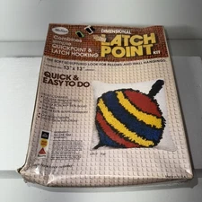 NOS Sealed Malina Dimensional Latch Point Hook Craft Spinning TopNEW Vintage USA