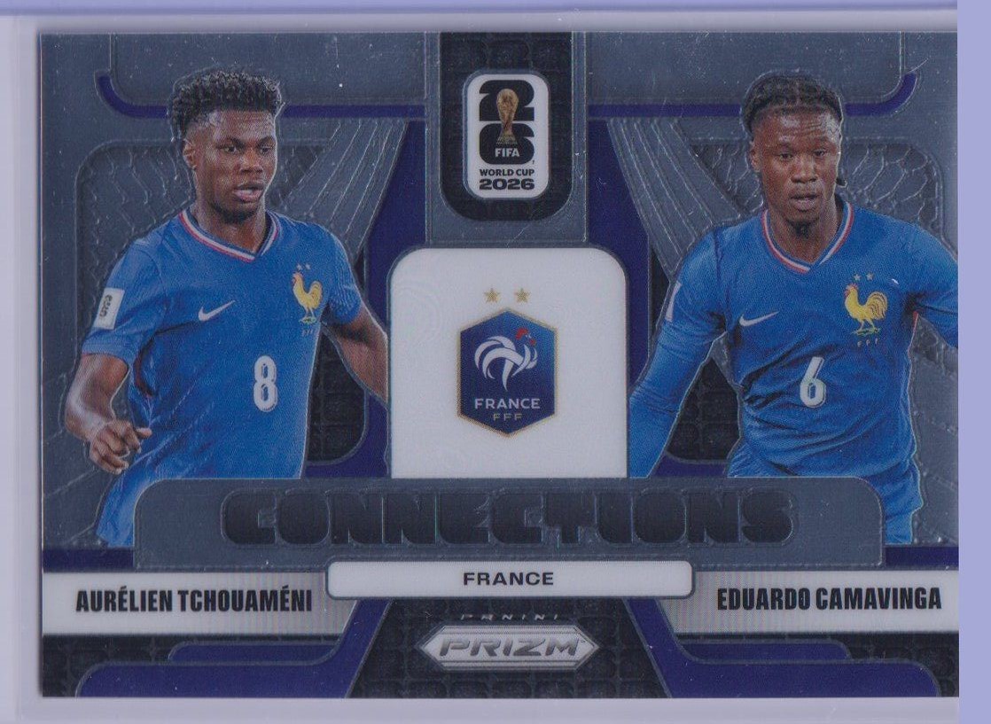 2026 Panini Prizim FIFA World Cup Real Madrid CF Aurelien Tchouameni #16
