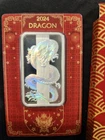 2024 PAMP Lunar Series Year of the Dragon 50 g .9999 Fine Silver Bar - In Assay