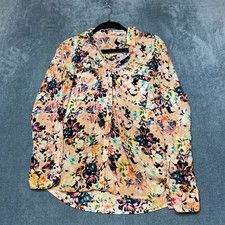 Express The Portofino Shirt Womens Peach Medi...
