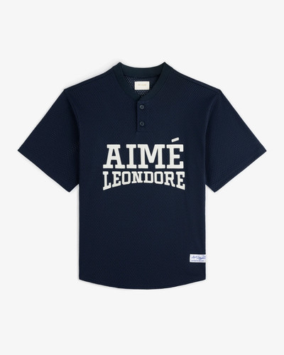 Aime Leon Dore Mesh Batting Practice Jersey size Large Navy - Afbeelding 1 van 4