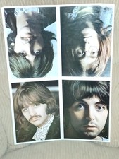  BEATLES  NEAR PERFECT  original color print insert frm "The White Album".