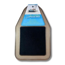 Pedal-Sta II Sewing Machine Pad, 100% American made. Large, Smoke Clear