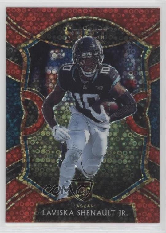 2020 Panini Select Concourse Red Disco Prizm 8/49 Laviska Shenault Jr #59 2l4