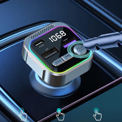 USB Super Fast Car Charger 22 5W with Digital Display for All Vehicles - Zdjęcie 2 z 12