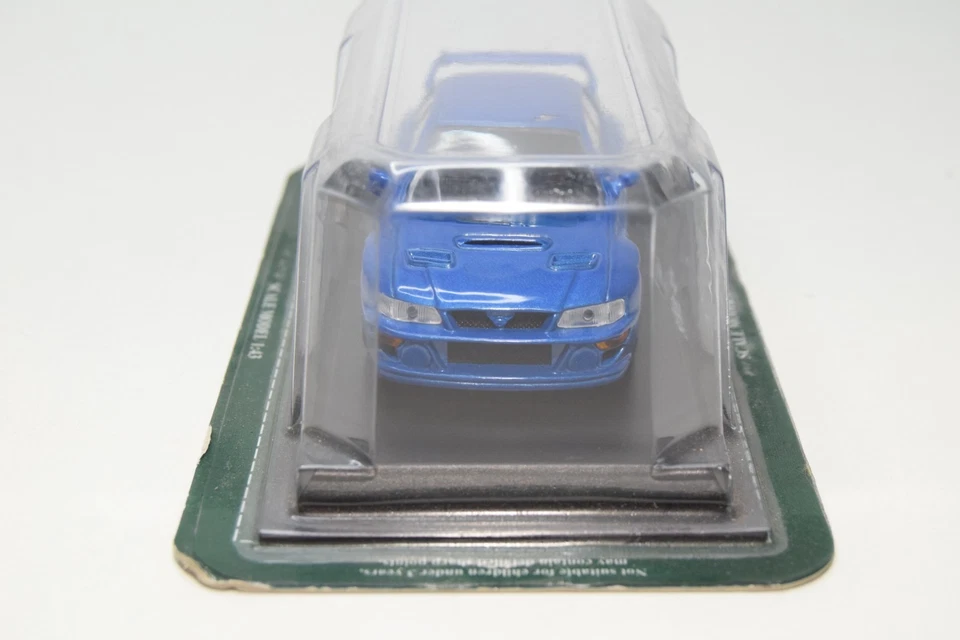 B69 1:43 ALTAYA ATLAS IXO SUBARU IMPREZA MET. BLUE MIB - Immagine 4 di 4