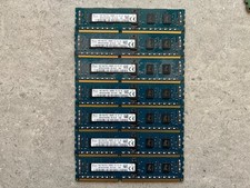 Lot of 7 - 4GB Hynix PC3-14900R HMT451R7AFR8C-RD DDR3 ECC REG DIMM Server Memory