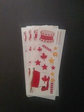 Creative Memories Lot of Four Studio Stickers 2" x 5" O Canada