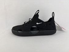 Sandalias Nike Sunray Protect 4 (TD) para niños pequeños talla 10c negras sin cordones nuevas