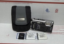Olympus Stylus Tough 6020 14.0MP Digital Camera - Black Tested D-3