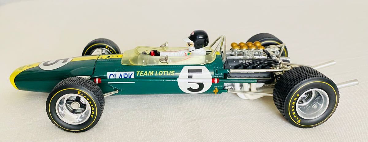 1/18 Lotus F1 49 Team No.5 1967 Jim Clark Green Quartzo | eBay 1/18 Lotus F1 49 Team No.5 1967 Jim Clark Green Quartzo | eBay