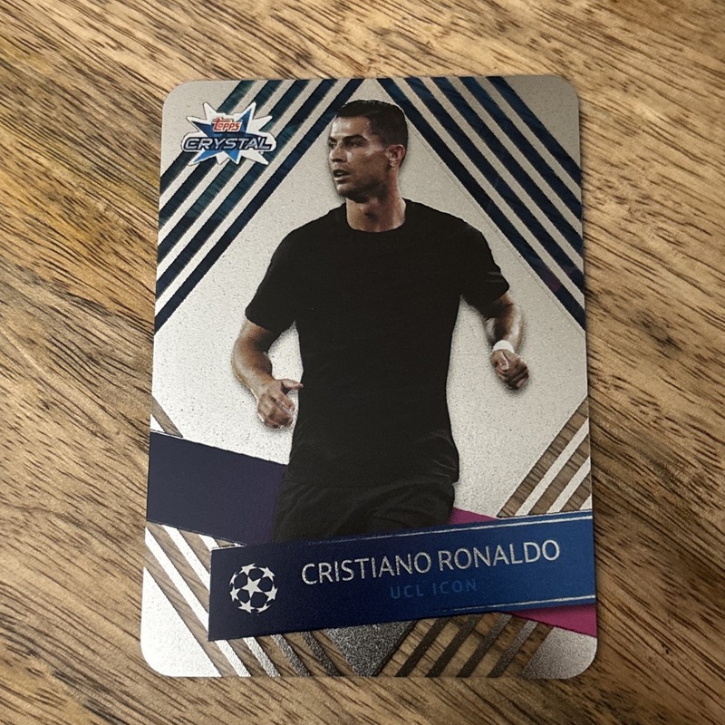 2019 Topps Crystal Cristiano Ronaldo CR7 #121 PWE