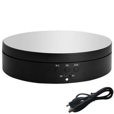 360  Electric Motorized Rotating Display Stand Jewelry Photography Show Holder b