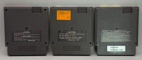 Lot of 3 - Nintendo Super Mario Bros. 1, 2 & 3 NES Game Cartridges