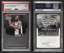 2012-13 Panini Brilliance Kawhi Leonard #288 PSA 9 MINT Rookie RC