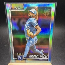 2026 Topps Series 1 Michael Wacha Aqua Rainbow Foil SP KC Royals Card#190