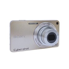 Sony Cyber Shot DSC-W350 Compact Digital Camera Gold Japanese only