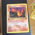 Pokémon Charmander Team Rocket 1st Edition Regular 40 HP Common 50/82 Card