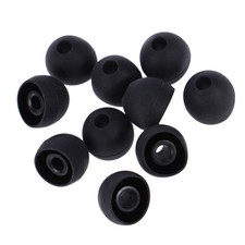 10 Pcs Earphone Tips Silicone Earbud Caps Cancelling Replacement 13 mm