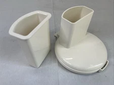 Sunbeam Oskar Food Processor 14081 Salad Chute Attachment Lid + Pusher Part