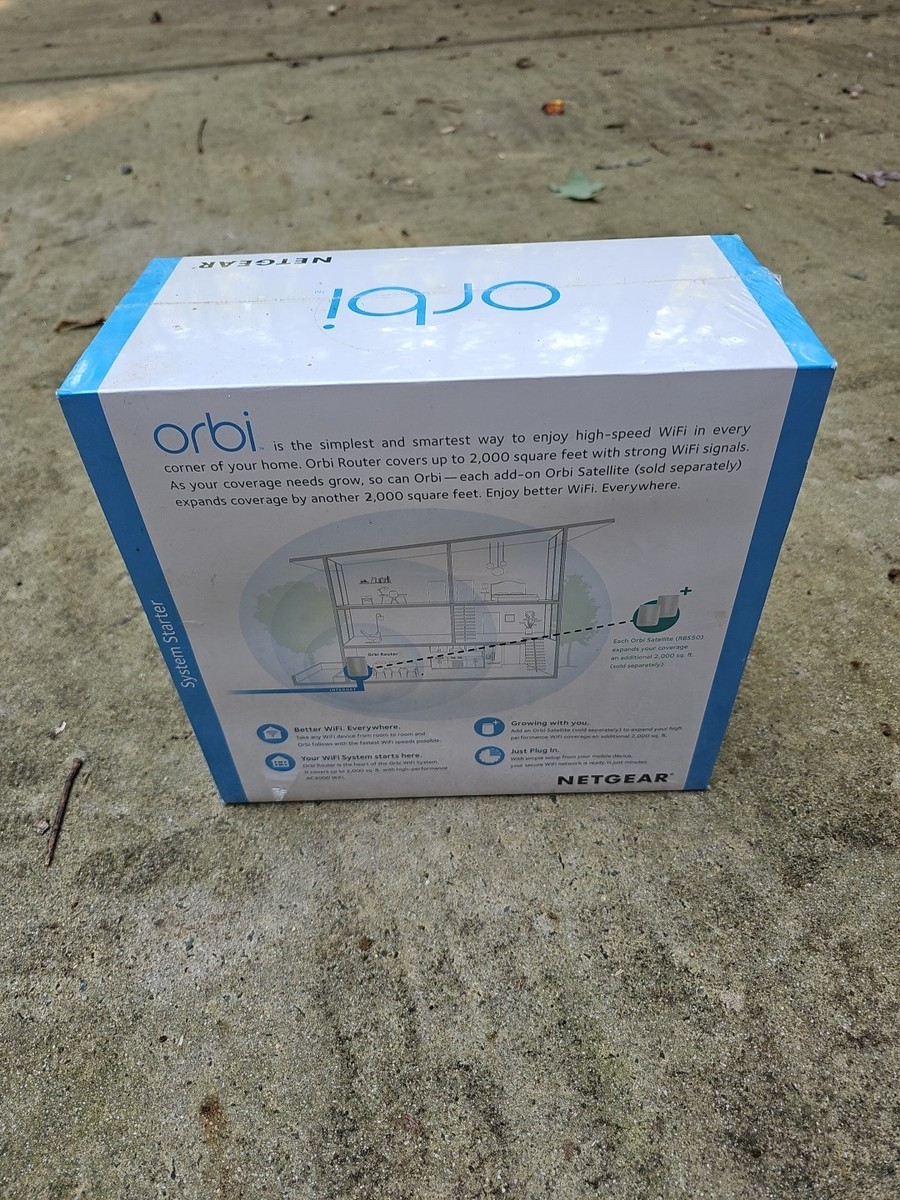 Netgear Orbi RBR50 Wi-Fi Router for sale online | eBay